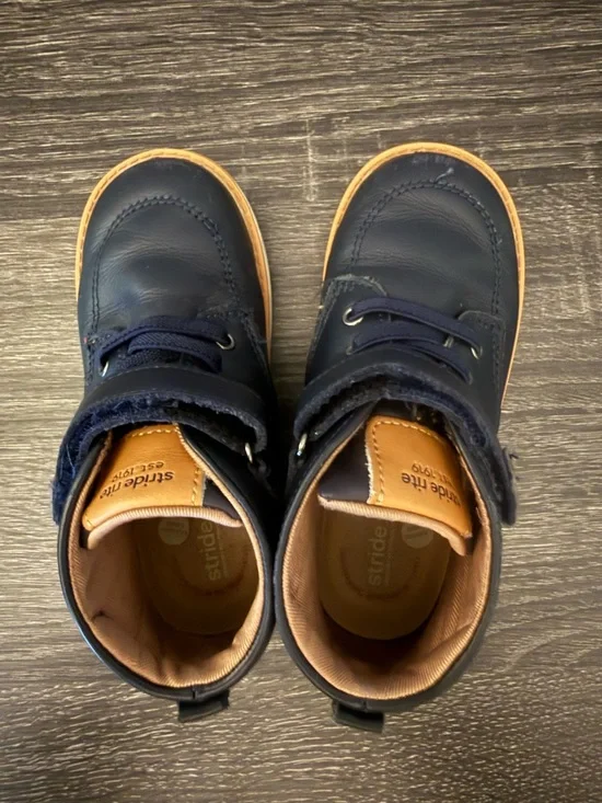 Stride Rite Navy Boots - Picture 5 of 5